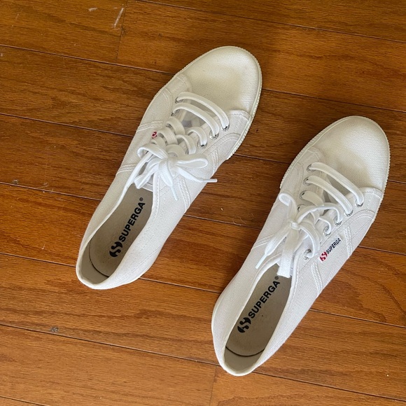 Superga Shoes - Superga Italian platform sneakers size 10